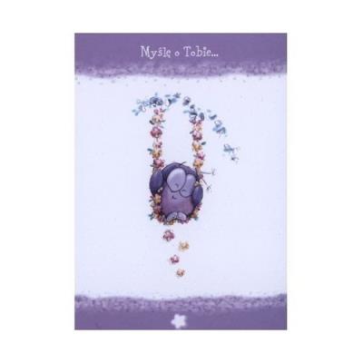Okładka książki KARTKA MYSLE O TOBIE BBL008-RUSSELL