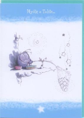 Okładka książki KARTKA MYSLE O TOBIE BBL013-RUSSELL