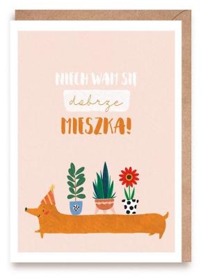 Opakowanie Kartka na parapetówkę, eko koperta