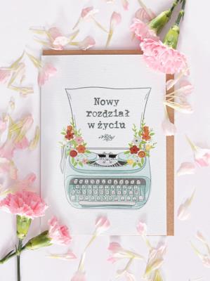 Opakowanie Kartka Nowy rozdział życia