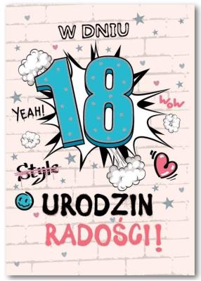 Opakowanie Kartka okolicznościowa 18