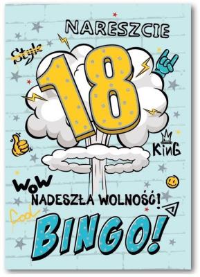 Opakowanie Kartka okolicznościowa 18