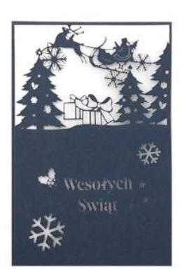 Opakowanie Kartka okolicznościowa Boże Narodzenie