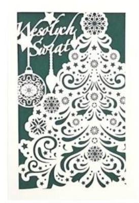 Opakowanie Kartka okolicznościowa Boże Narodzenie