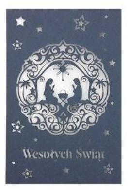 Opakowanie Kartka okolicznościowa Boże Narodzenie