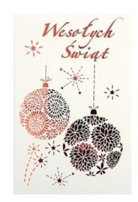 Opakowanie Kartka okolicznościowa Boże Narodzenie