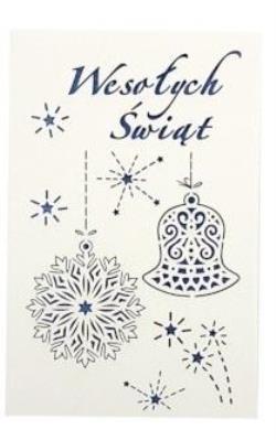 Opakowanie Kartka okolicznościowa Boże Narodzenie