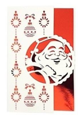 Opakowanie Kartka okolicznościowa Boże Narodzenie