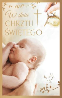 Opakowanie Kartka okolicznościowa Chrzest CHM02