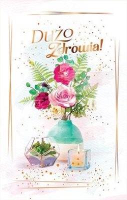 Opakowanie Kartka okolicznościowa Dużo zdrowia ICG14