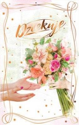 Opakowanie Kartka okolicznościowa Dziękuję ICG16