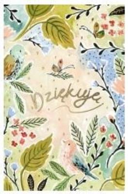 Opakowanie Kartka okolicznościowa Dziękuję