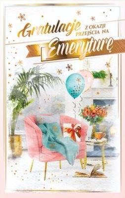 Opakowanie Kartka okolicznościowa Emerytura ICG13