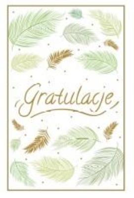 Opakowanie Kartka okolicznościowa Gratulacje