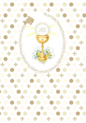 Opakowanie Kartka okolicznościowa Komunia