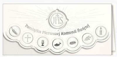 Opakowanie Kartka okolicznościowa Komunia DK08