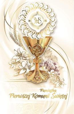 Opakowanie Kartka okolicznościowa Komunia KP08