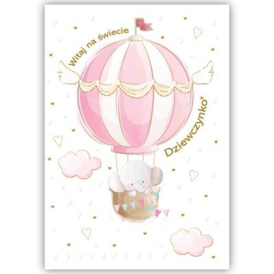 Opakowanie Kartka okolicznościowa Narodziny TS