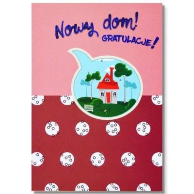 Opakowanie Kartka okolicznościowa Nowy dom