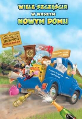 Opakowanie Kartka okolicznościowa Nowy dom