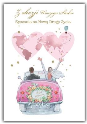 Opakowanie Kartka okolicznościowa Ślub