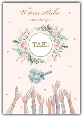 Opakowanie Kartka okolicznościowa Ślub