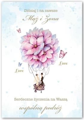 Opakowanie Kartka okolicznościowa Ślub