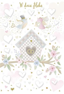 Opakowanie Kartka okolicznościowa Ślub