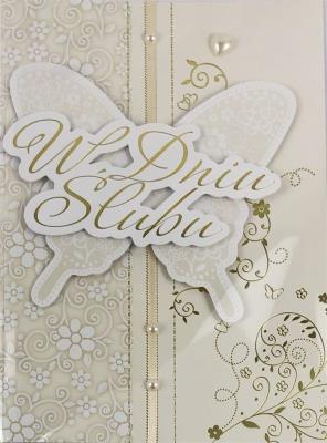 Kartka okolicznościowa Ślub. Wydawca: Kalpol. SmakLiter.pl Opakowanie Kartka okolicznościowa Ślub