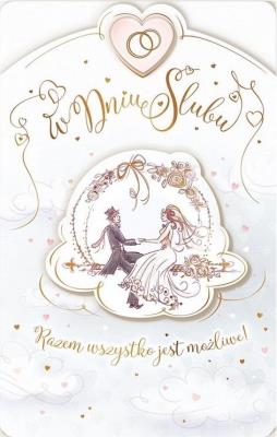 Opakowanie Kartka okolicznościowa Ślub