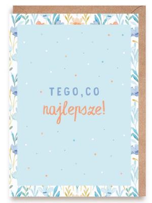 Opakowanie Kartka okolicznościowa Tego, co najlepsze