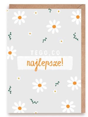 Opakowanie Kartka okolicznościowa Tego, co najlepsze