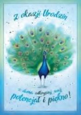 Opakowanie Kartka okolicznościowa Urodziny