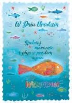 Opakowanie Kartka okolicznościowa Urodziny