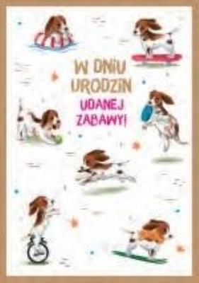 Opakowanie Kartka okolicznościowa Urodziny