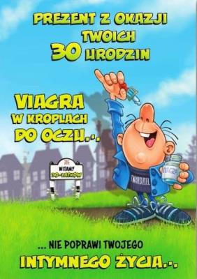 Opakowanie Kartka okolicznościowa Urodziny 30 MF16