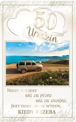 Opakowanie Kartka okolicznościowa Urodziny 50 PS13