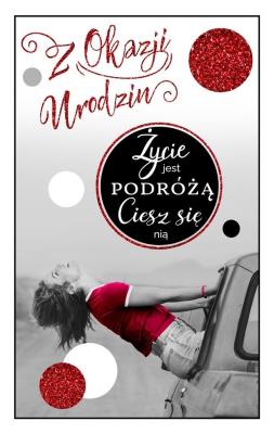 Opakowanie Kartka okolicznościowa Urodziny