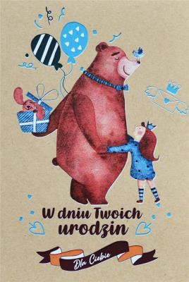 Opakowanie Kartka okolicznościowa Urodziny