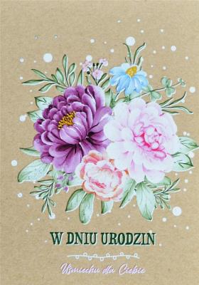 Opakowanie Kartka okolicznościowa Urodziny