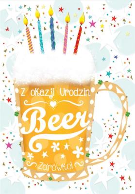 Opakowanie Kartka okolicznościowa Urodziny