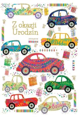 Opakowanie Kartka okolicznościowa Urodziny