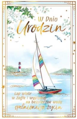 Opakowanie Kartka okolicznościowa Urodziny