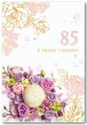 Opakowanie Kartka okolicznościowa Urodziny 85