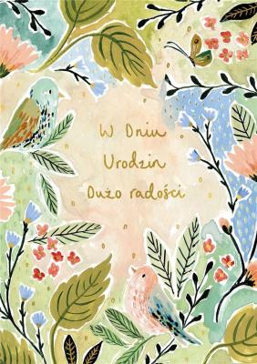 Opakowanie Kartka okolicznościowa Urodziny