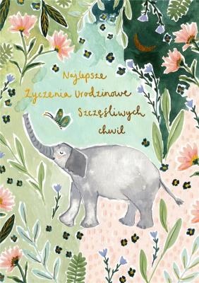 Opakowanie Kartka okolicznościowa Urodziny