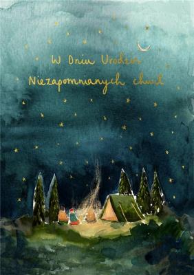 Opakowanie Kartka okolicznościowa Urodziny