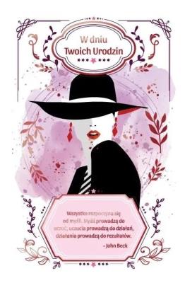 Opakowanie Kartka okolicznościowa Urodziny damskie