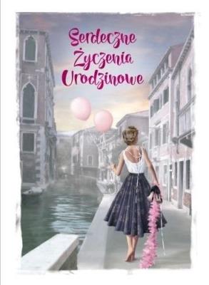 Opakowanie Kartka okolicznościowa Urodziny duża TDF21