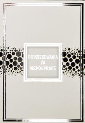 Opakowanie Kartka Podziękowania za współpracę V05